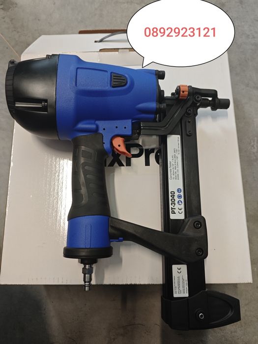 Пневматичен пистолет за пирони в бетон и метал FixPro от 15 до 40мм