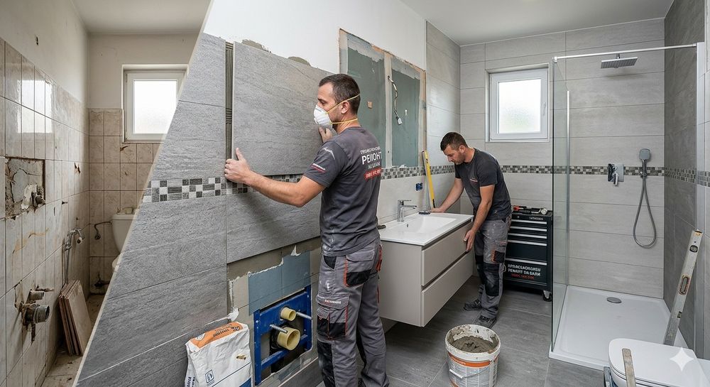 Професионален Ремонт на Бани – Стил, Качество и Уют