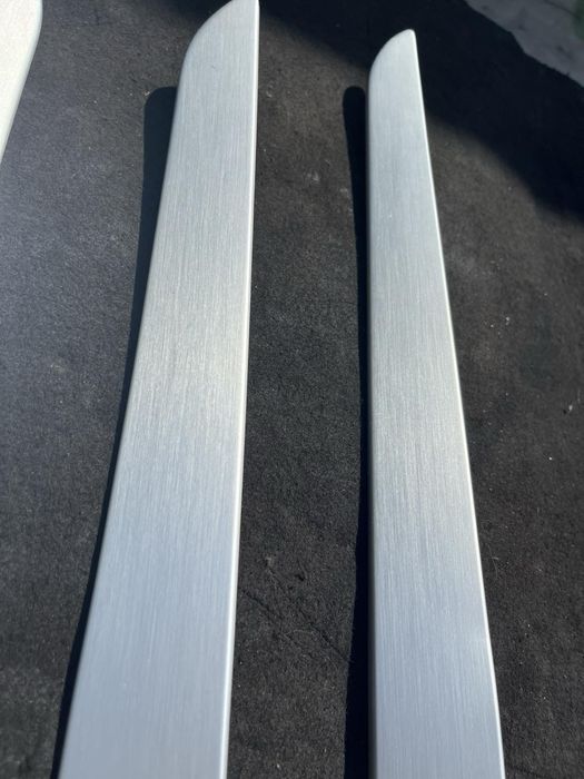 комплект 5 бр лайсни от врати за Audi A6 4f драскан алумин Sline ном 9