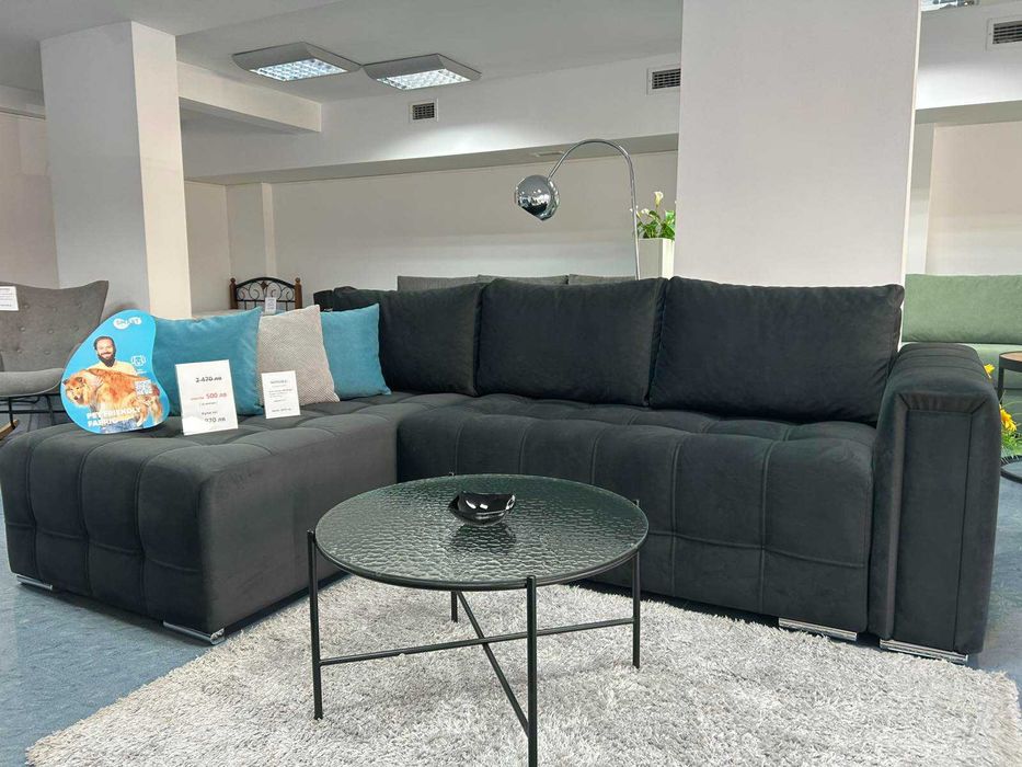 СПЕСТИ 500лв! ПОСЛЕДНА БРОЙКА!! Ъглов Диван - "Мелбърн"