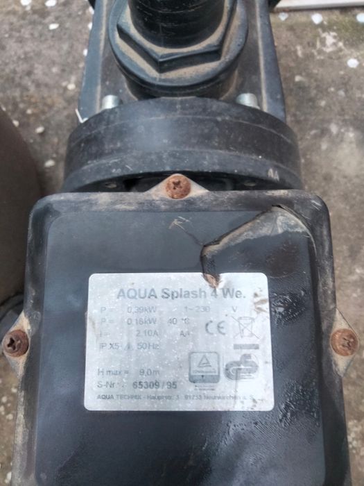 Pompa cu filtru cu nisip de la o piscina de 18 mc