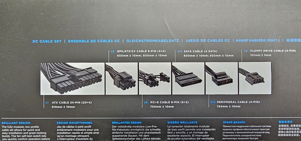 Захранване corsair hx1000i Platinum edition