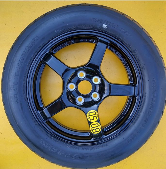 Roată rezervă 5x114,3 Hyundai Kia Mazda Toyota Renault Nissan Honda