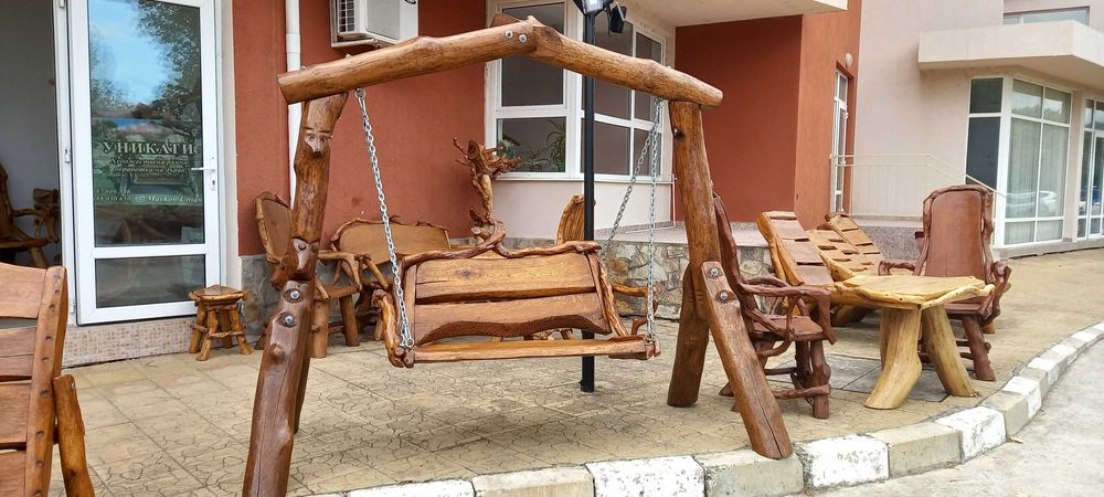 Уникална люлка - дъб масив