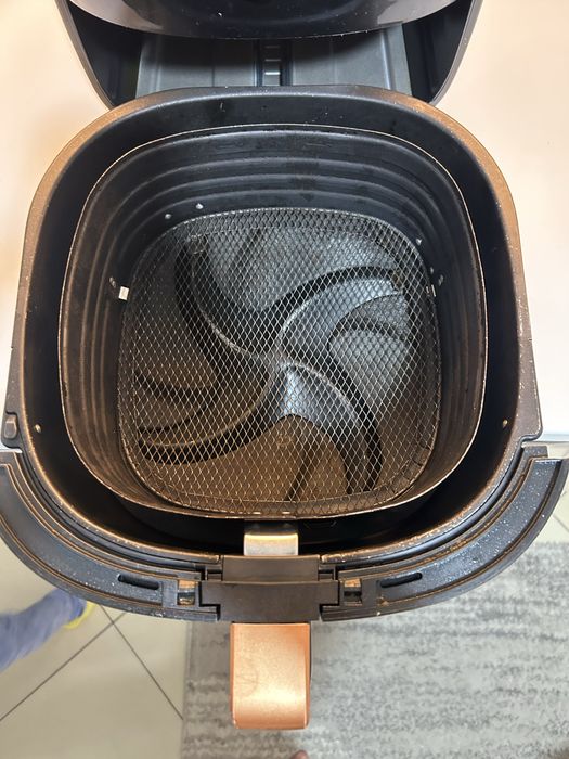 Friteuza cu aer cald, Philips, Smart Airfryer XXL, Negru