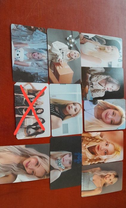 Карты Itzy/итзи к-поп ЛОМО