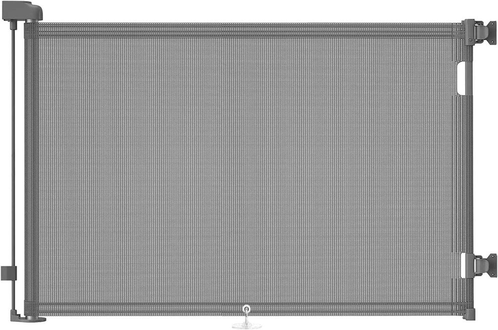 REDUS de la 220 RON, Poarta de Siguranta Retractabila si Extensibila 150 Cm x 86 inaltime, pentru Bebelusi/ copii sau animale