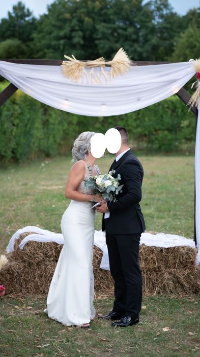 Rochie mireasa superba- cusuta cu Cristale Swarowski