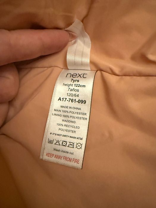 NEXT зимняя куртка на девочку