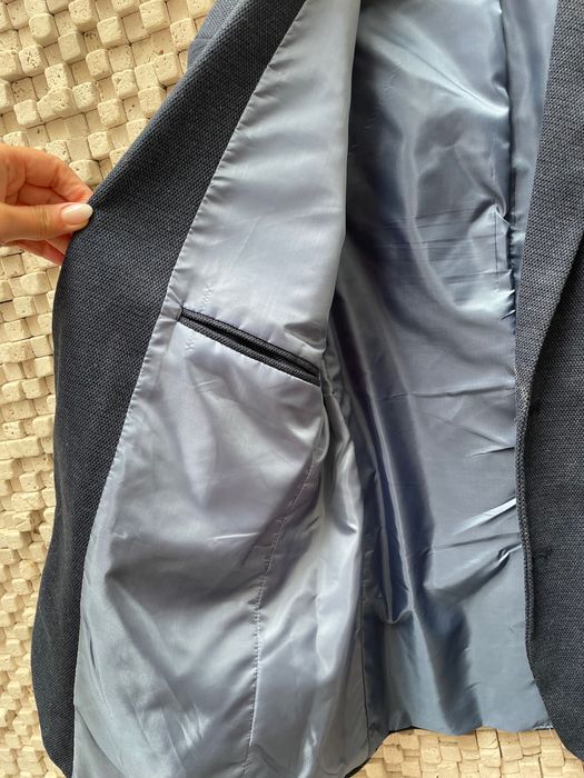 Sacou bărbătesc, mărimea 48, nou, culoarea bleumarin