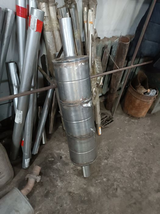Глушитель на газель