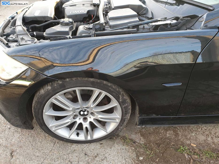 Carenaj Aparatoare Protectie Noroi de la Roata Janta Stanga Fata BMW Seria 3 E90 E91 2004 - 2011 [K1224SOS]