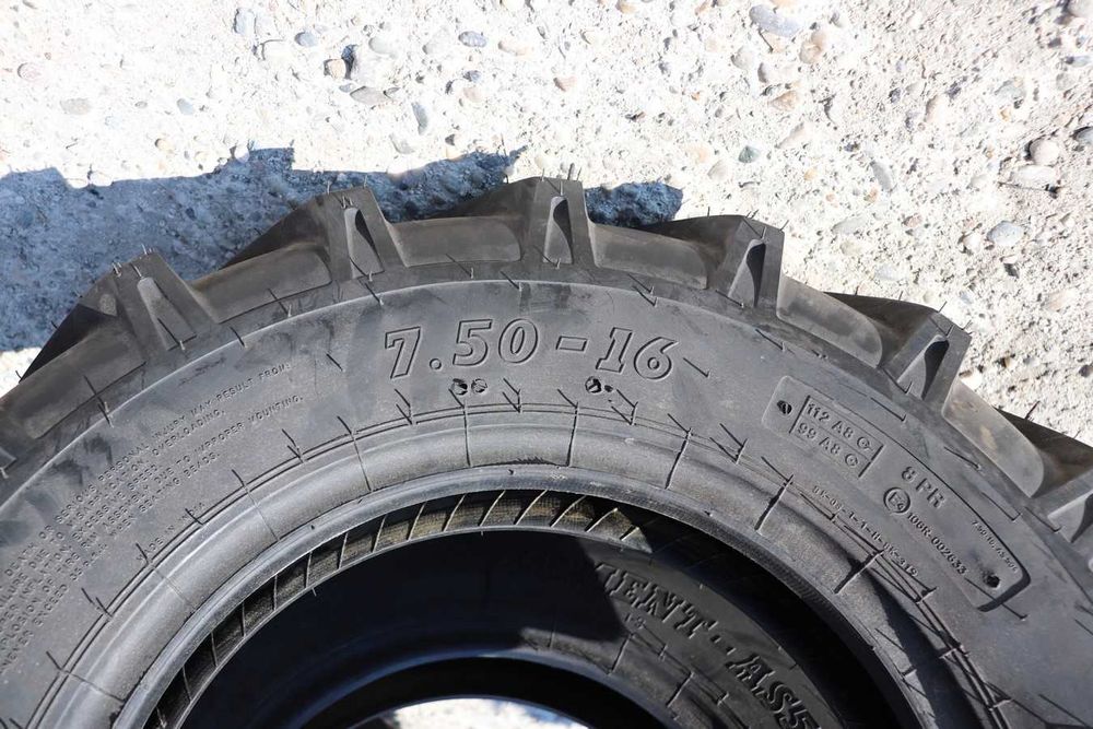 Anvelope de tractiune 7.50-16 BKT 8 pliuri cauciucuri pentru tractor