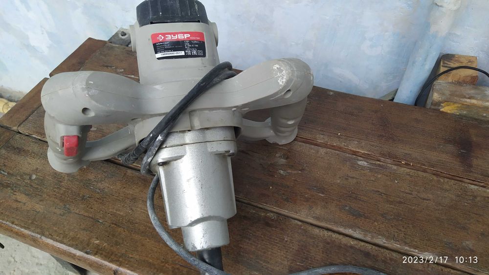 Строительный миксер "ЗУБР"