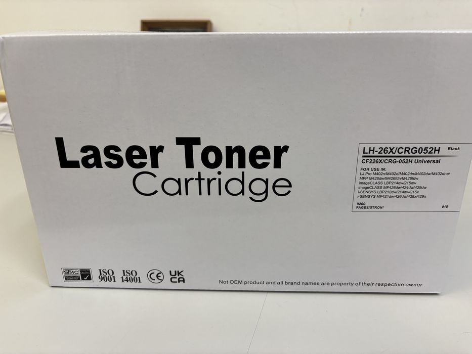 Vand toner imprimanta