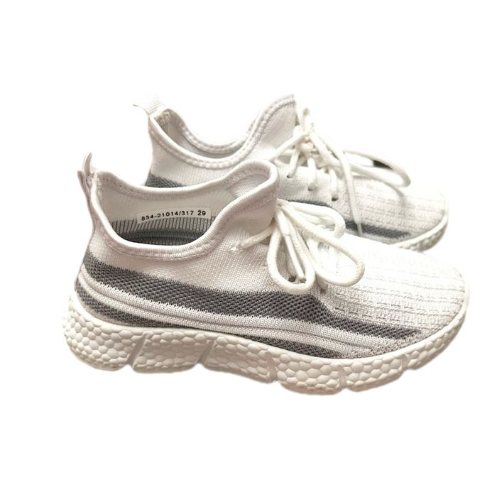 Детские кроссовки белые легкие 29 размер