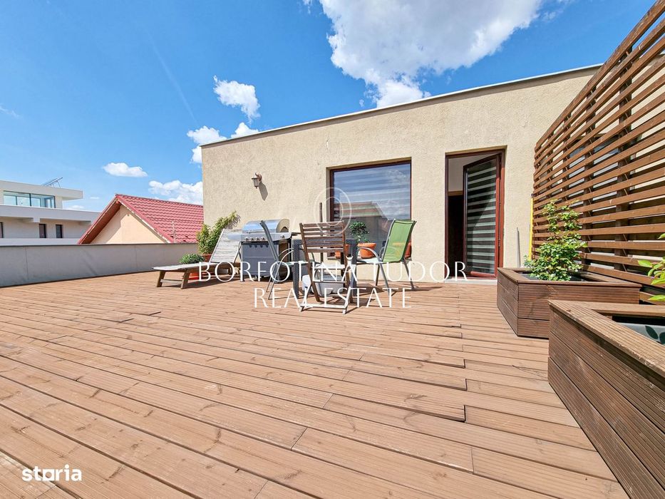 Penthouse de inchiriat | Zorilor | 3 camere | 2 Parcari | Terasa 62mp