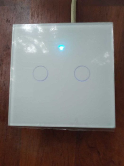 Умный сенсорный выключатель Wi-Fi с Алисой 2в1 БЕЗ НУЛЯ и С НУЛЕМ .