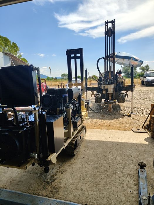 Сондажи за вода мобилна сонда цена от 100лв на метър хидрофори термопо