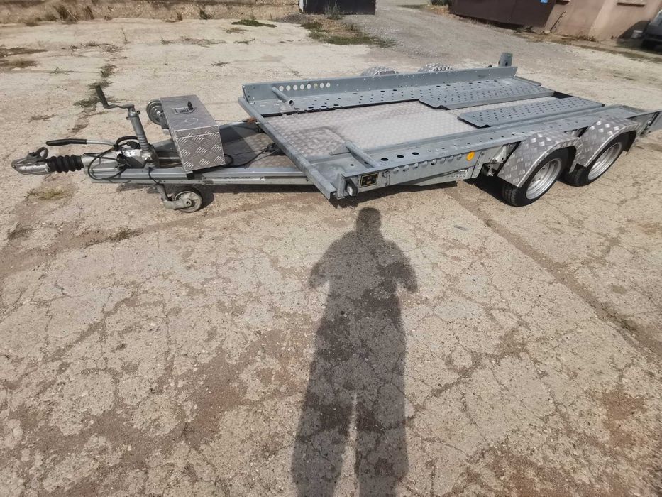 Ifor Williams CT136HD английска двуосна платформа