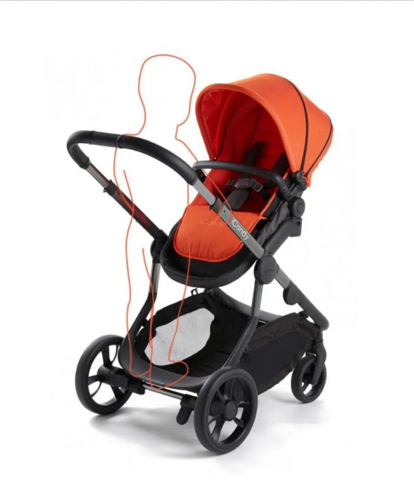 Icandy orange бебешка количка за близнаци или породени