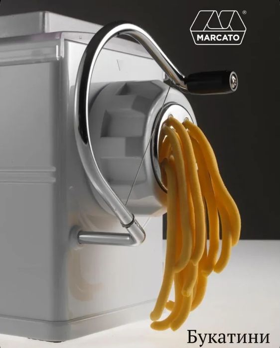 Паста-машина пресс Marcato Regina Design ручная для лапши и макароны