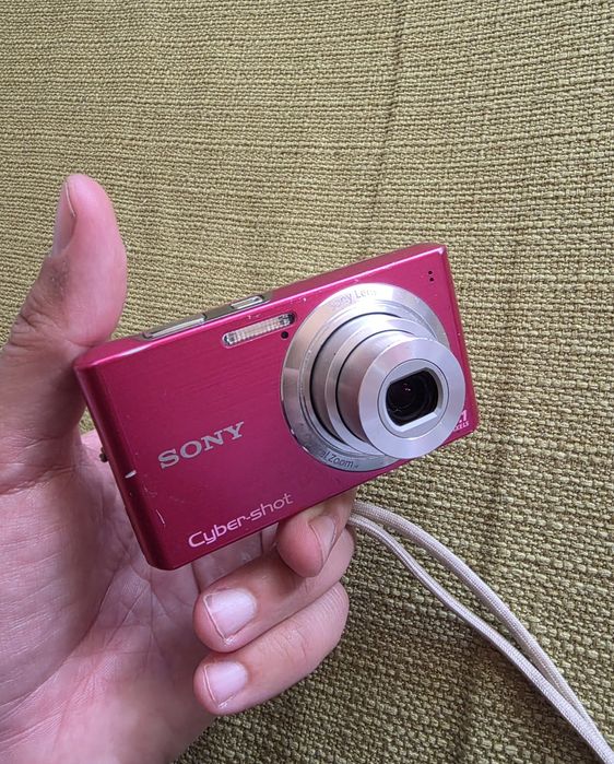 Sony SteadyShot DSC-W610 Aparat Foto Digital Camera Compact Roz Cadou