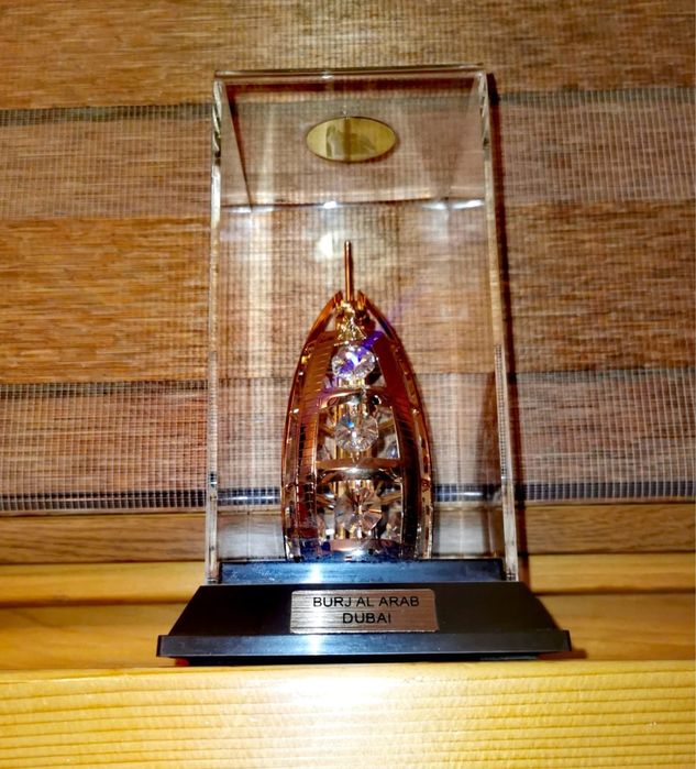 Макет Бурж ал Араб 24 карата златно покритие от Crystal Temptation