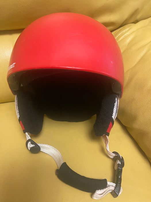 Vând casca rosie schi copii 52-54 cm