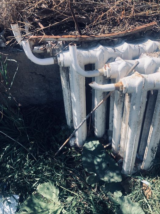 Чугуные батареи в хорошем состоянии