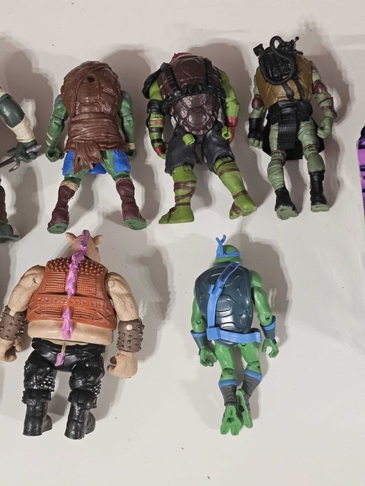 Lot 8 Figurine Teenage Mutant Ninja Turtles (TMNT)