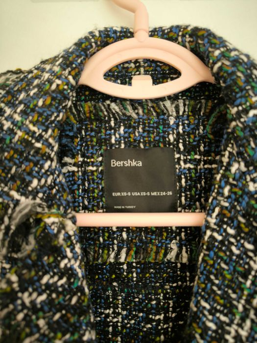 Букле яке с ресни Bershka
