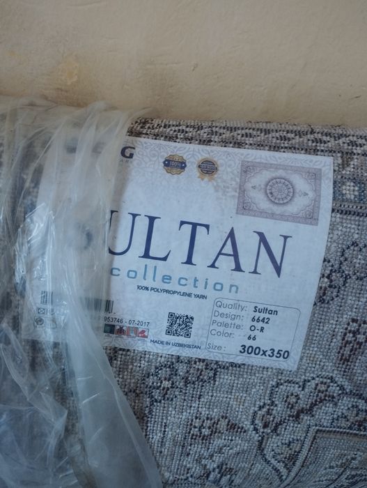 2 ta yangi Gilam 4×3.   3×3 razmelar