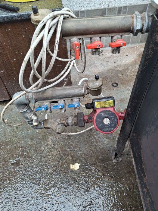 Камина с водна риза 9kw