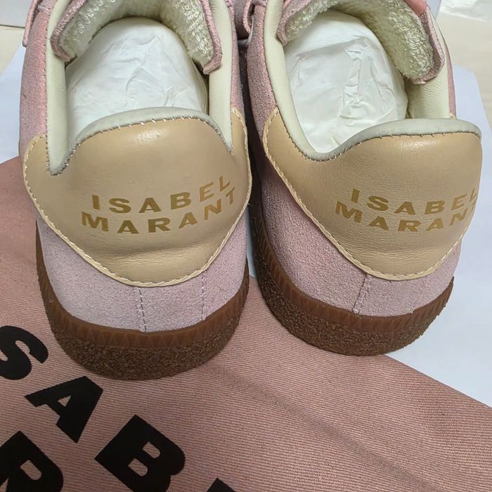 Sneakers Isabel Marant roz – mărimea 36, noi cu etichetă si cutie