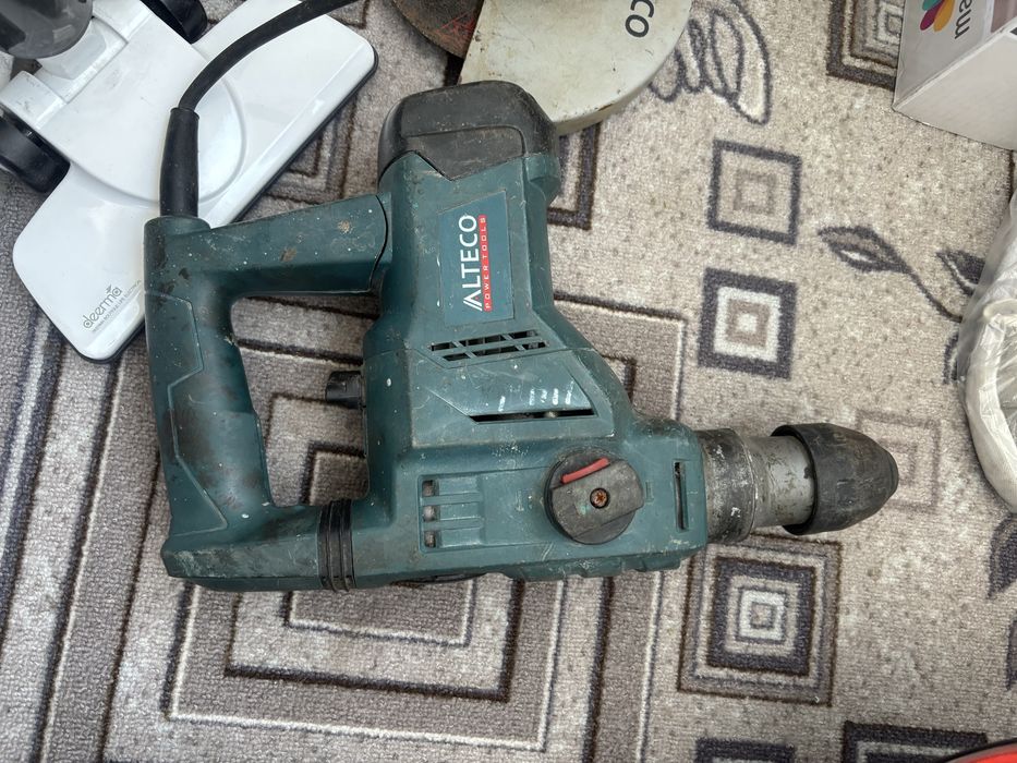 Перфоратор + болгарка + дрель (всё рабочее)