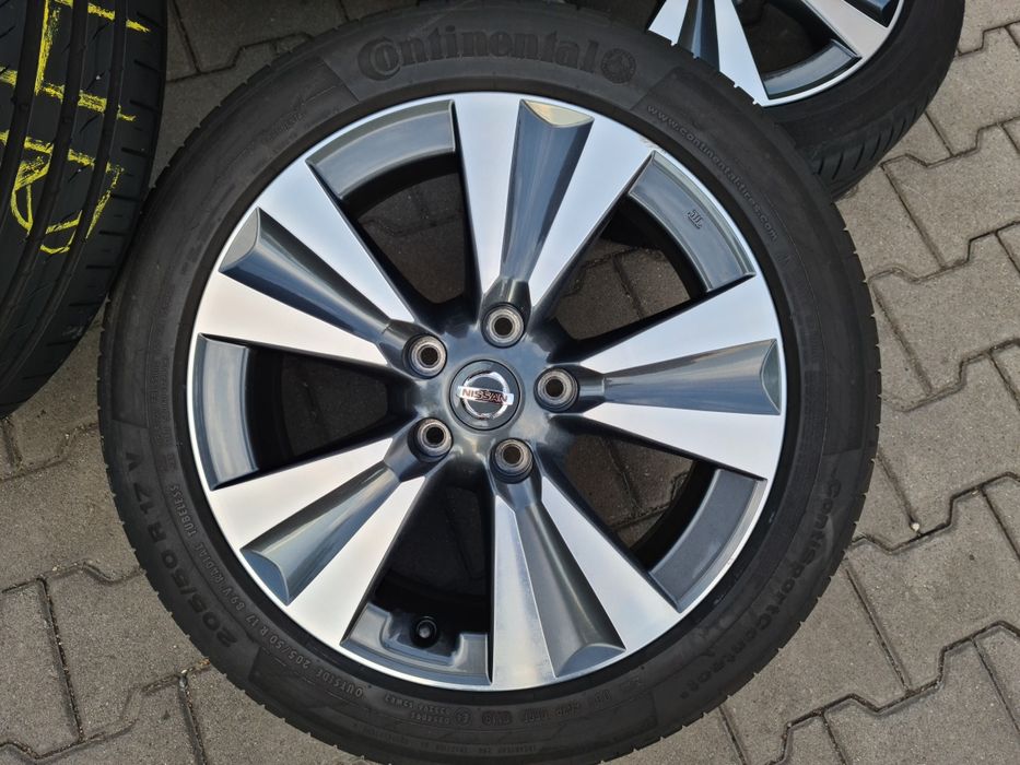 Jante bicolore Nissan Pulsar Leaf Primera Juke Qashqai 17" Renault