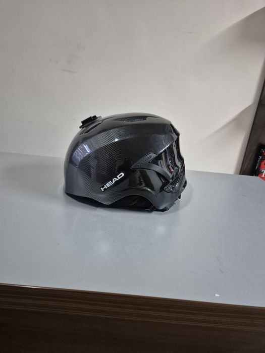 Ски каска + очила