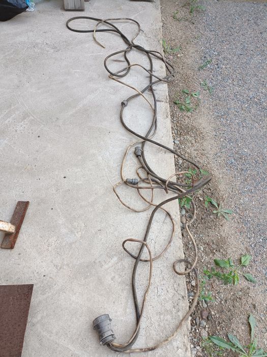 Штепсельный разъем с медными кабелями для прицепа