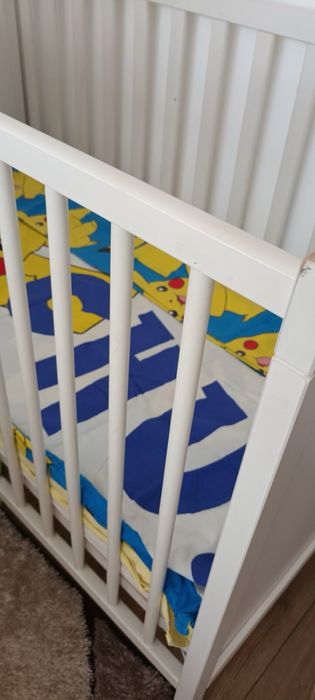 Детско дървено креватче 120 на 60 см.