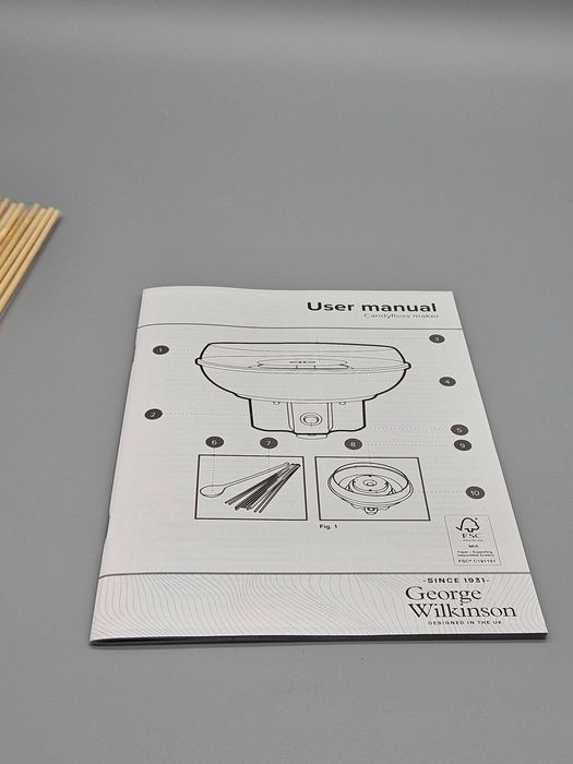 George Wilkinson машина за пуканки, гофретник, машина за захарен памук