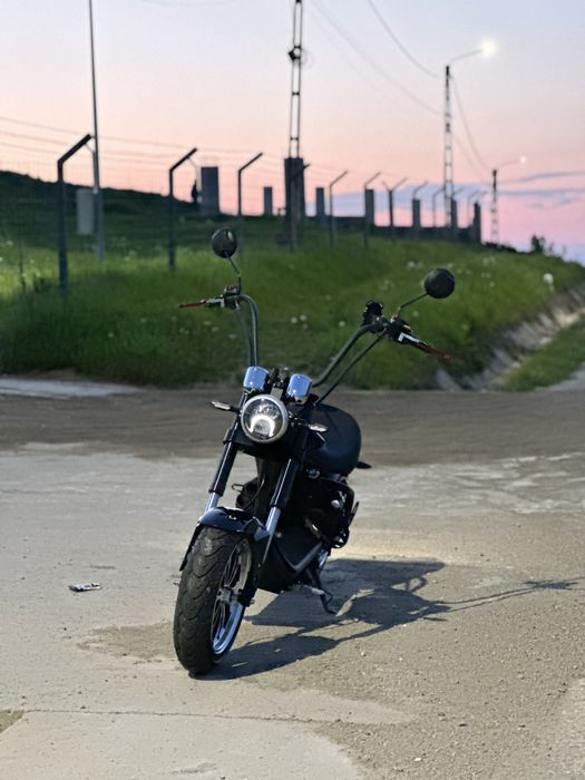 Scuter electric SHANSHU chopper sau schimb cu masina