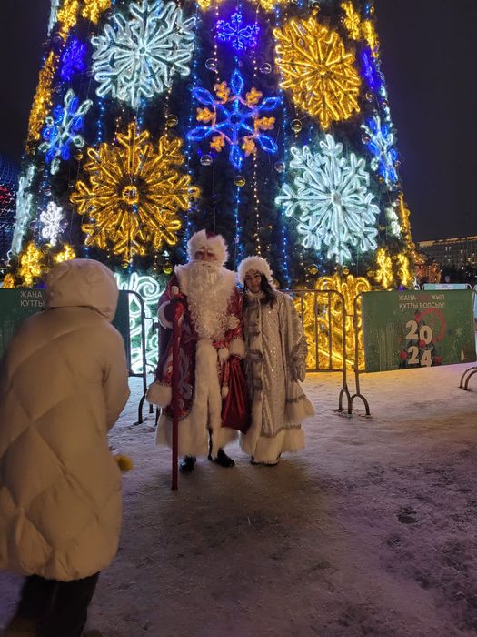 Дед мороз и снегурочка