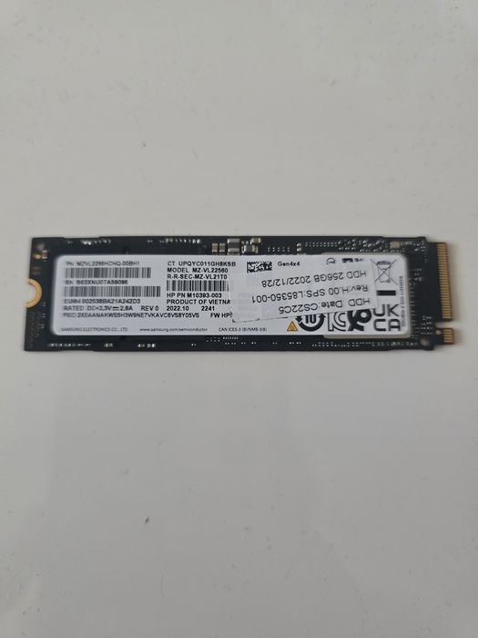 Ssd Samsung 250GB