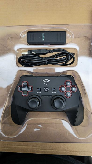 Безжичен джойстик Trust GXT 545 Yula Wireless за PC и PS3