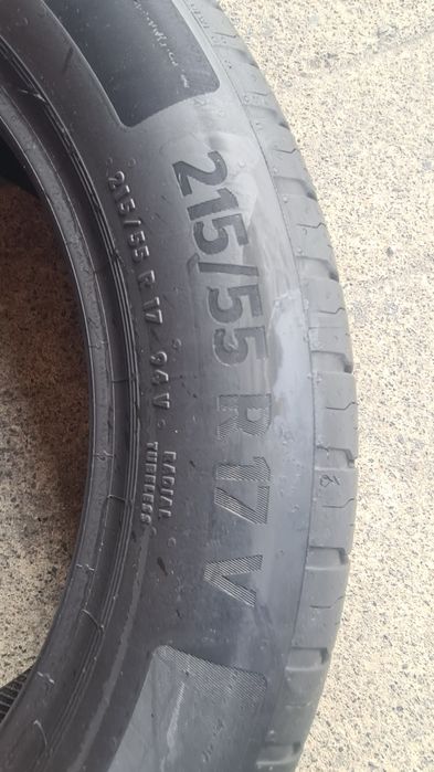 4 anvelope vara Continental 215/55/17,ca si noi.