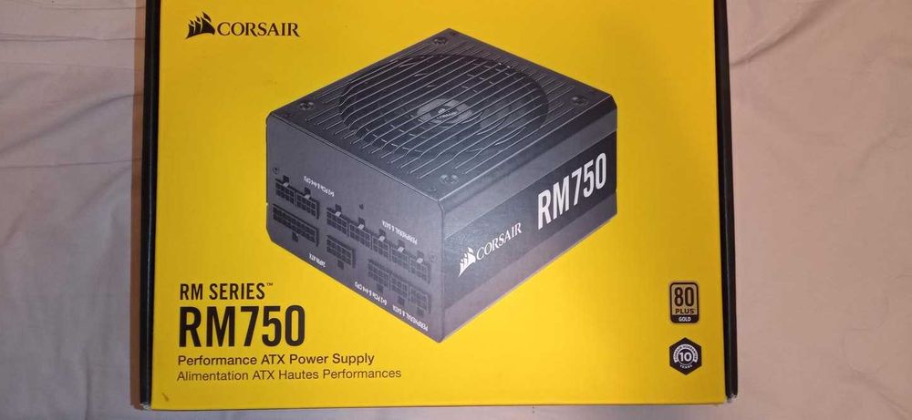 Corsair RM750 80 Plus Gold sursa pc full modulara  alimentare calculator stare EXCELENTA !