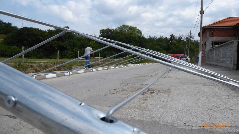 Професионална шатра 6х8м, 100% водоустойчив PVC