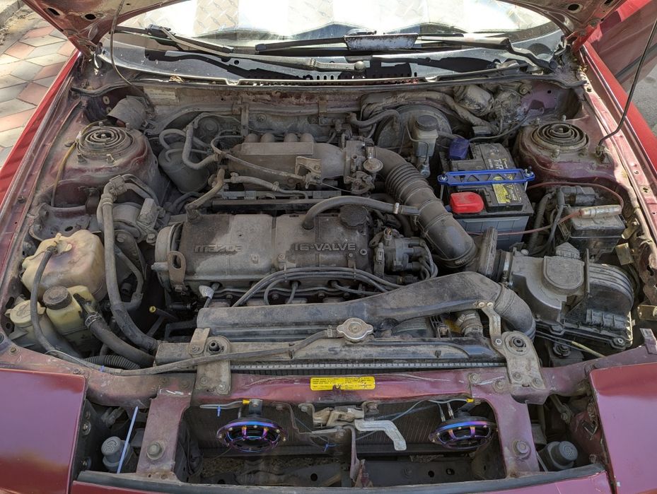 Mazda 323f bg слепая в отс