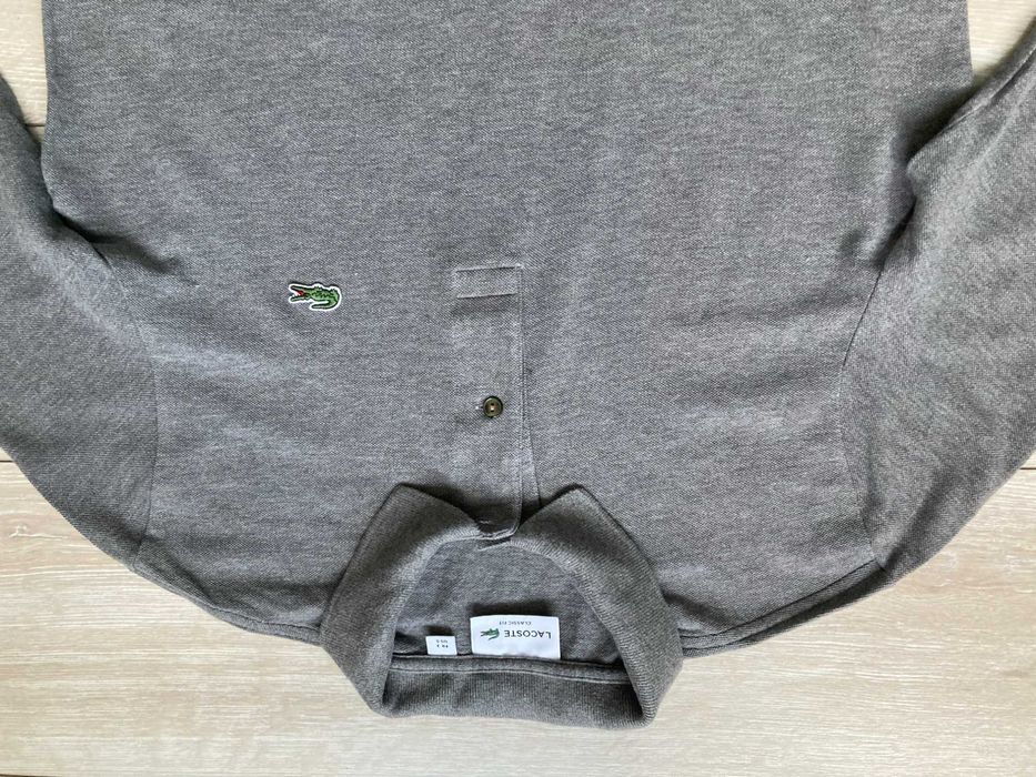 LACOSTE Classic Fit мъжка поло блуза фланела размер 3 / S